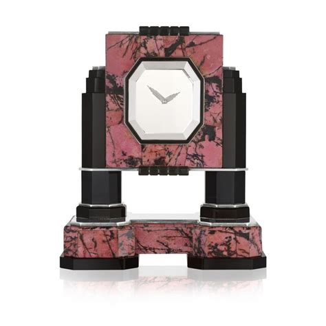 mystery clock cartier|rhodonite mystery clock.